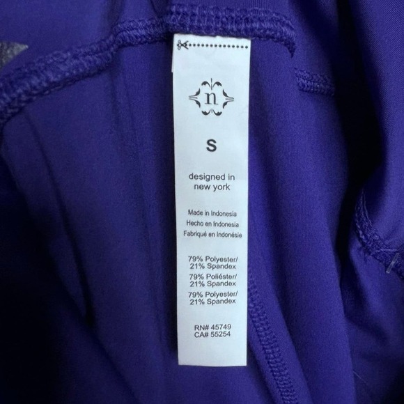 Nanette Lapore Play Compression Leggings Small Y2K Metallic starsm - Picture 5 of 13